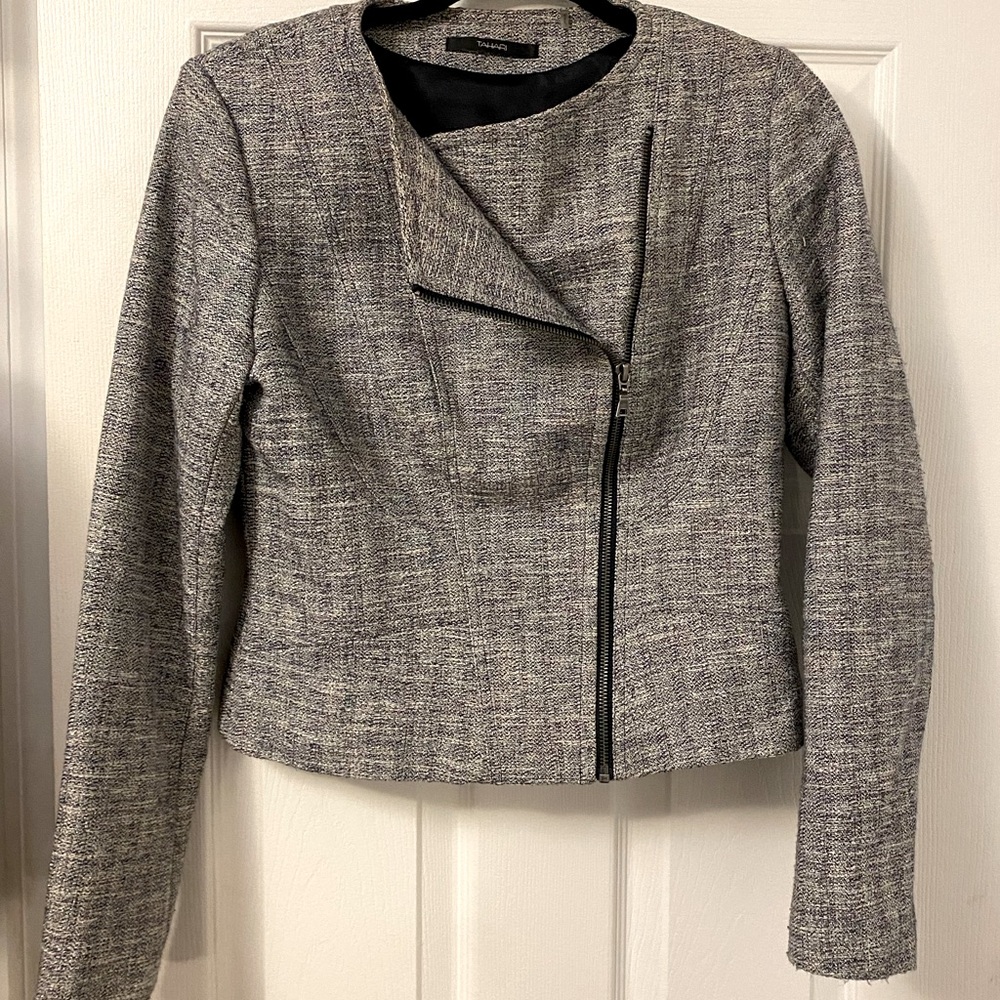 Tahari Zip Blazer